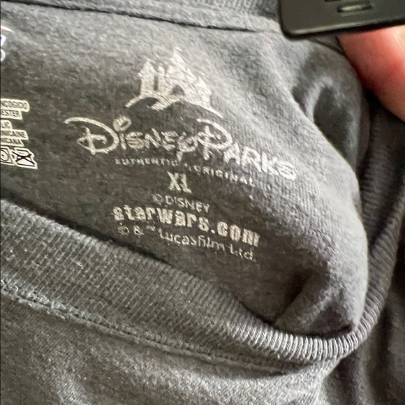 Star Wars Charcoal and Crimson Short Sleeve Tee - Picture 2 of 4